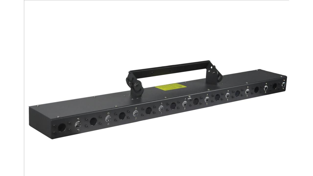 LAYU P15R100 10 Kopf rote Laser Licht Array und LED Bar Licht f&uuml;r Nachtclub, B&uuml;hne Show.